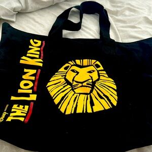 The Lion King tote bag from the Disney Broadway Show